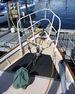 picture of bow and anchor windlass